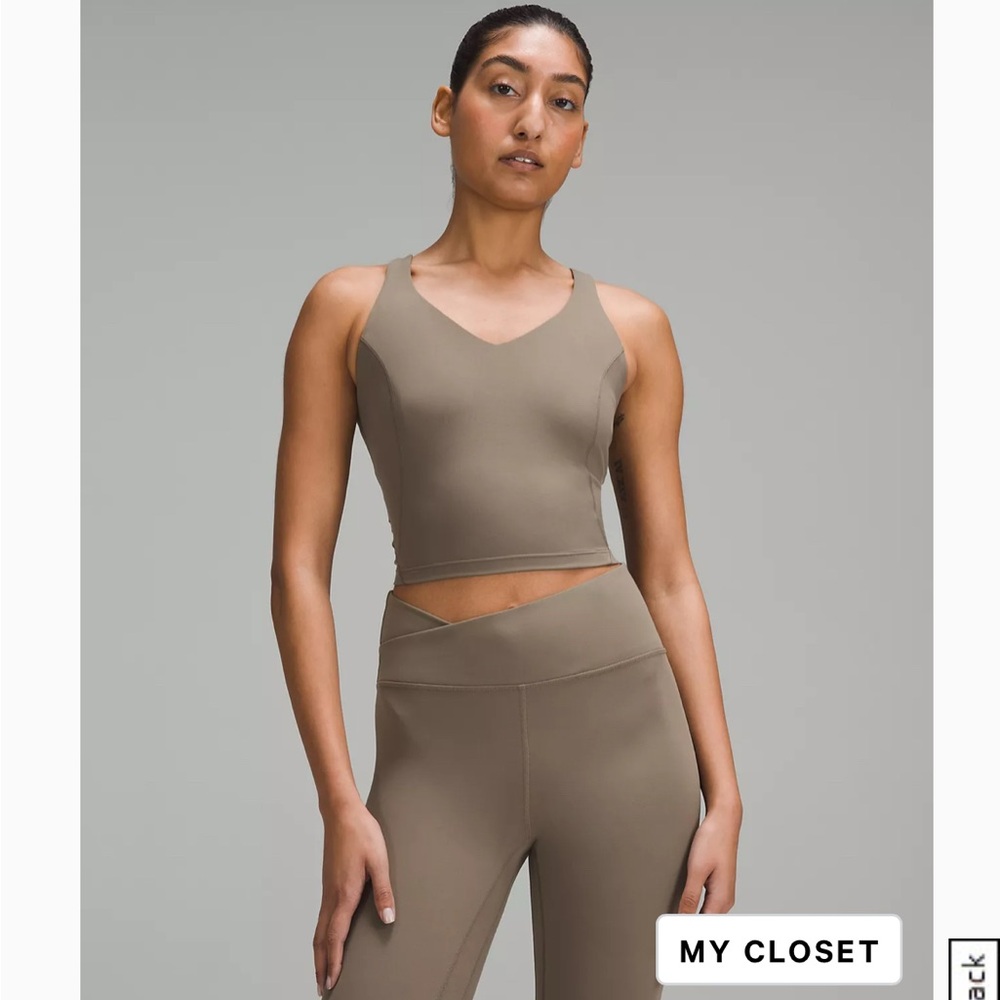 Lululemon Align Tank Top Light Support C/D (color nomad)